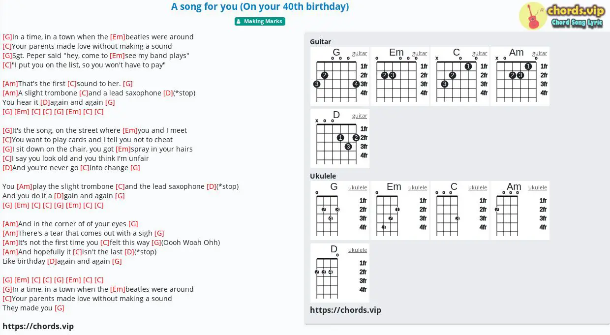 beatles birthday song lyrics