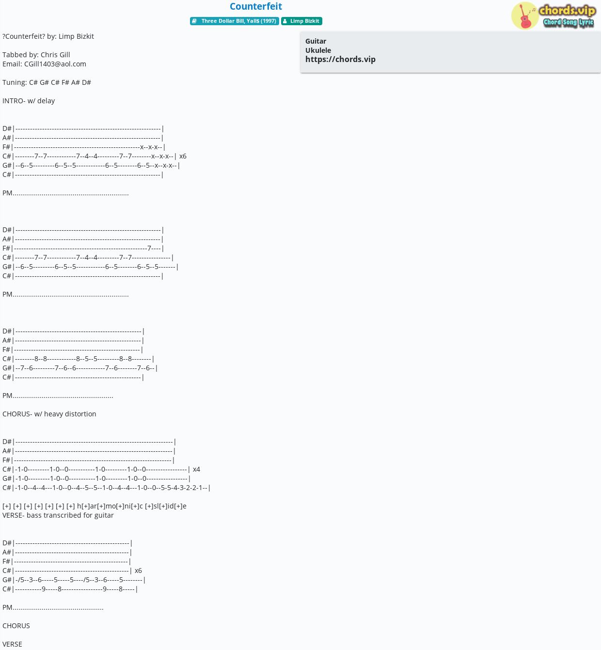 chord-counterfeit-limp-bizkit-tab-song-lyric-sheet-guitar