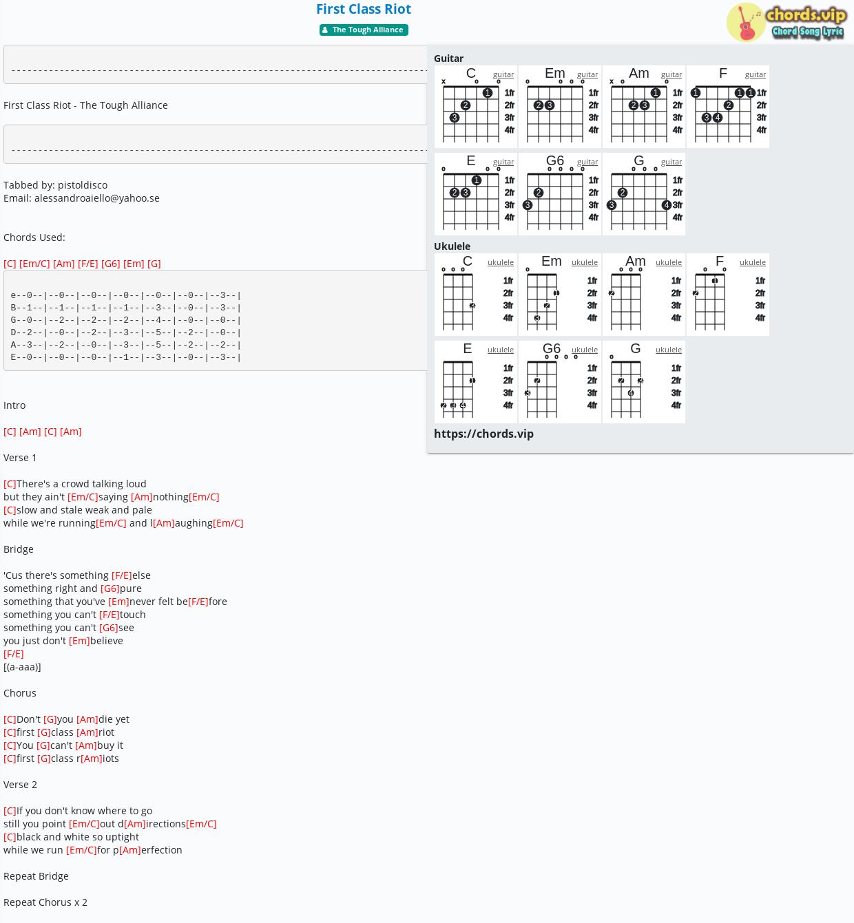 chord-first-class-riot-the-tough-alliance-tab-song-lyric-sheet