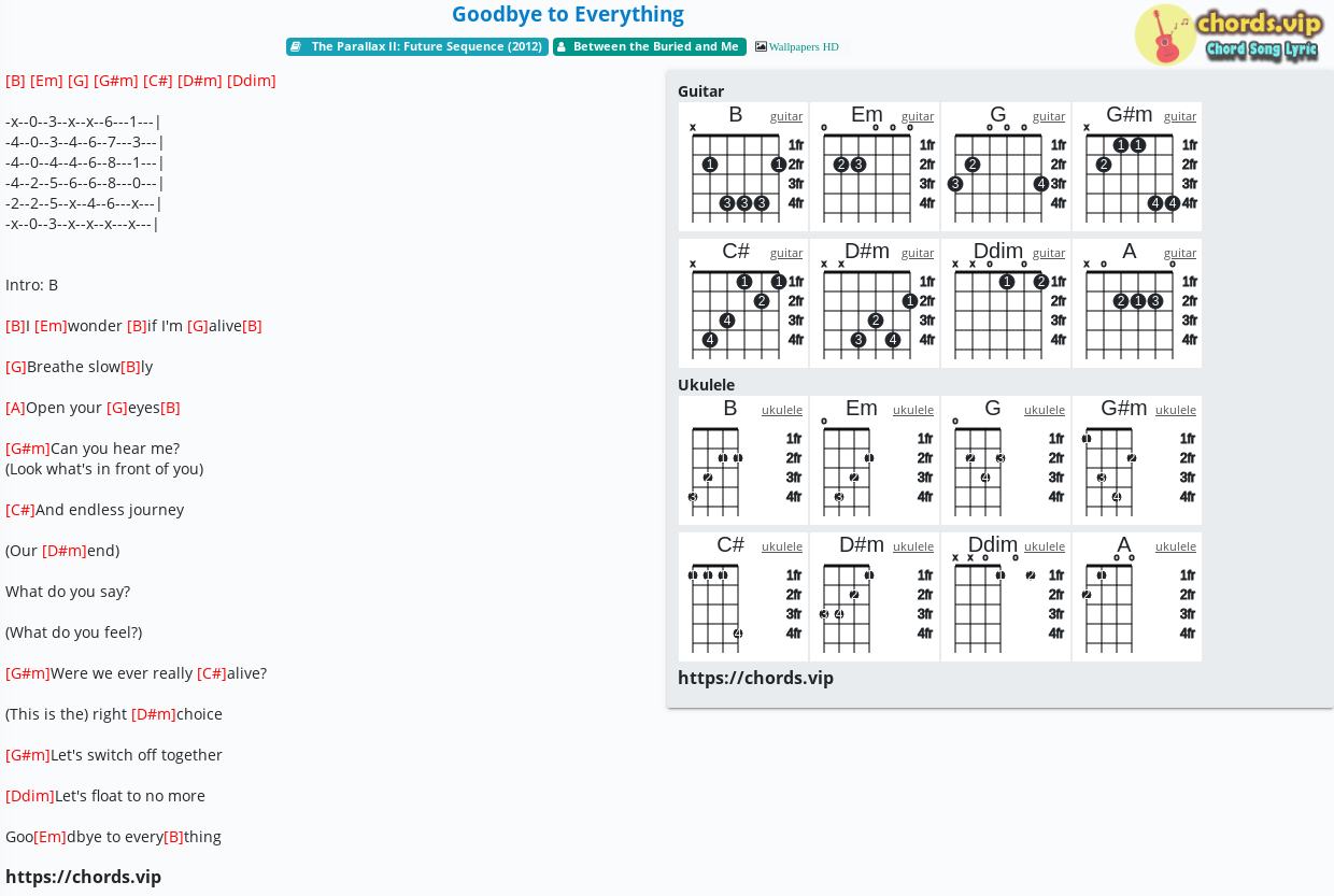 chord-goodbye-to-everything-between-the-buried-and-me-tab-song