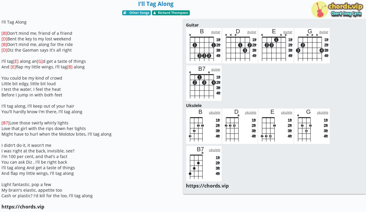 h-p-m-i-ll-tag-along-richard-thompson-c-m-m-tab-guitar-ukulele