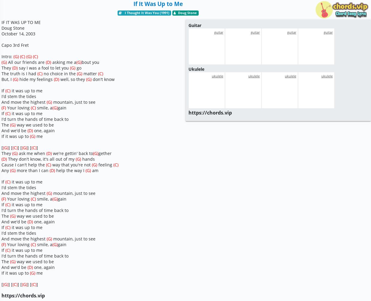 chord-if-it-was-up-to-me-doug-stone-tab-song-lyric-sheet-guitar