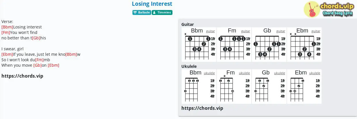 losing interest ukulele cords｜TikTok Search