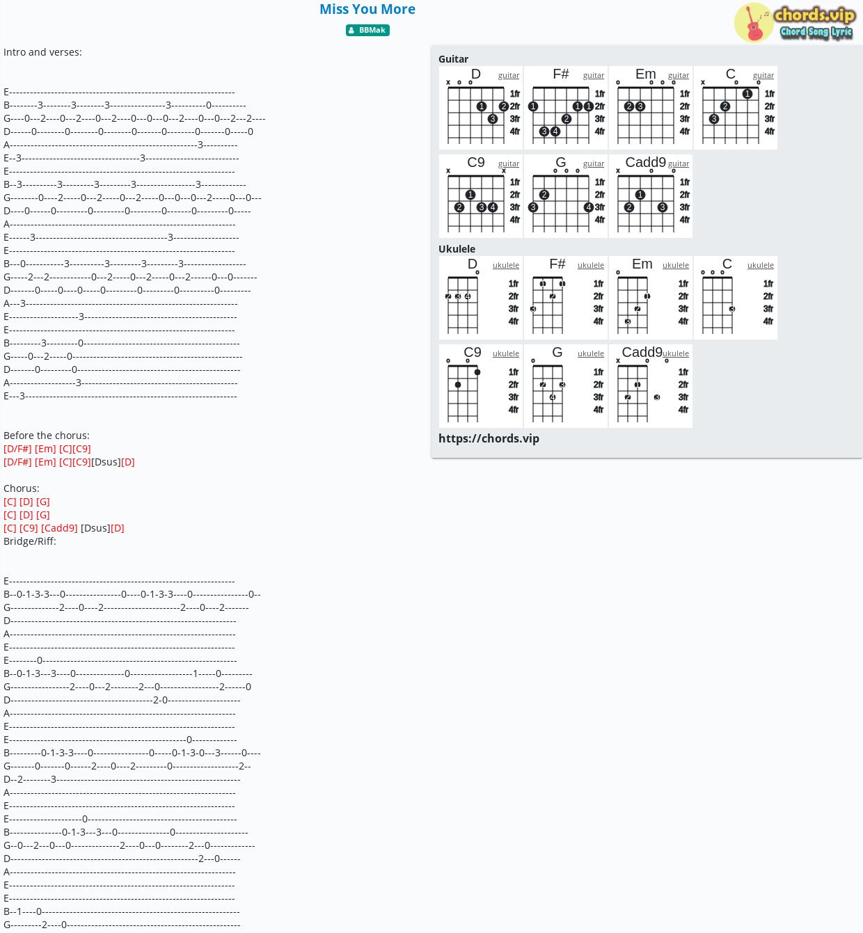 chord-miss-you-more-bbmak-tab-song-lyric-sheet-guitar-ukulele