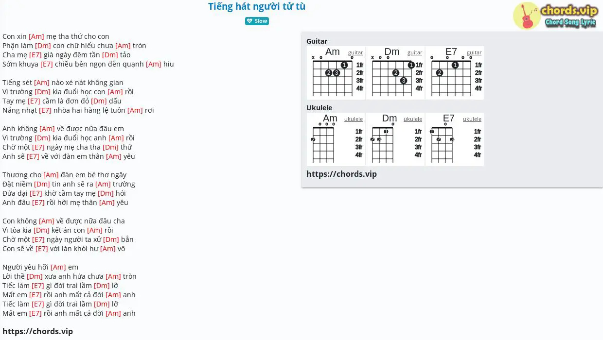 H p m Ti ng h t ng i t t c m m tab guitar ukulele l i