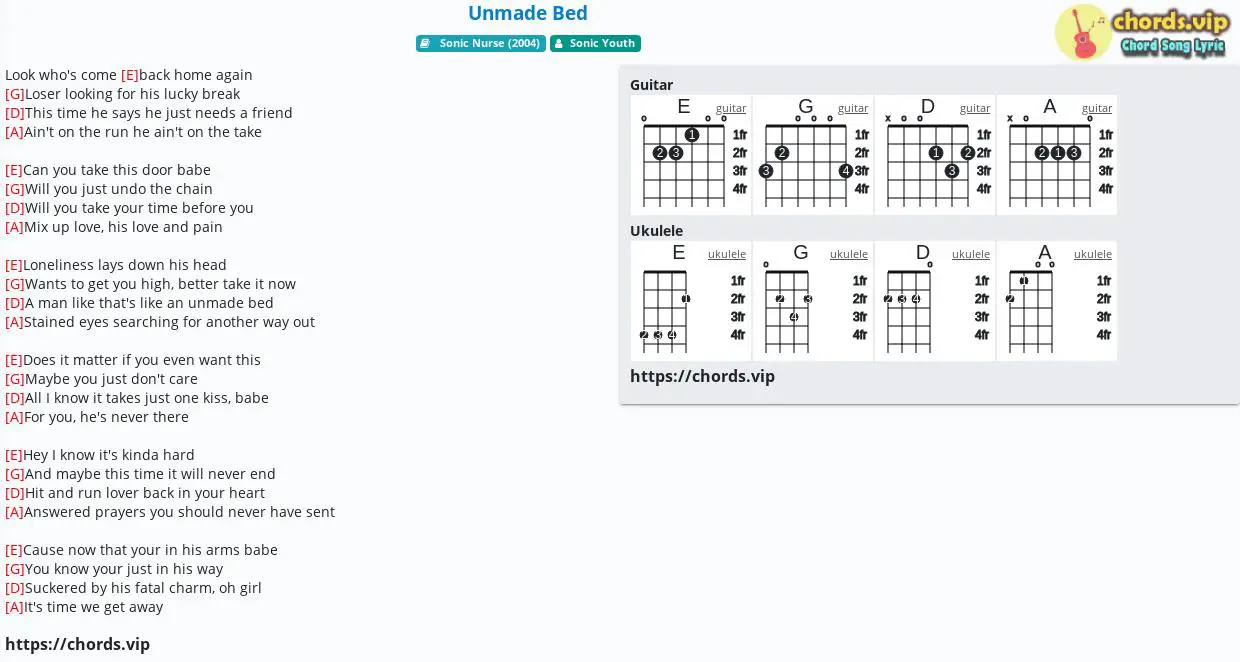 superstar sonic youth chords